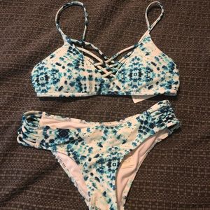 Hollister bikini criss cross
